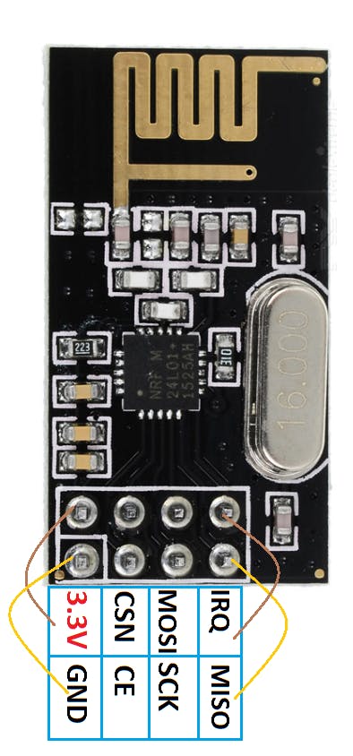 Funkmodul 2.4 GHz NRF24L01 Wireless Transceiver Drahtlos Funk für Arduino CN